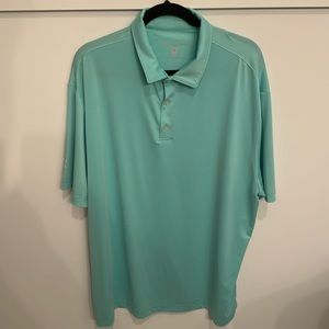 Men’s mint green golf shirt